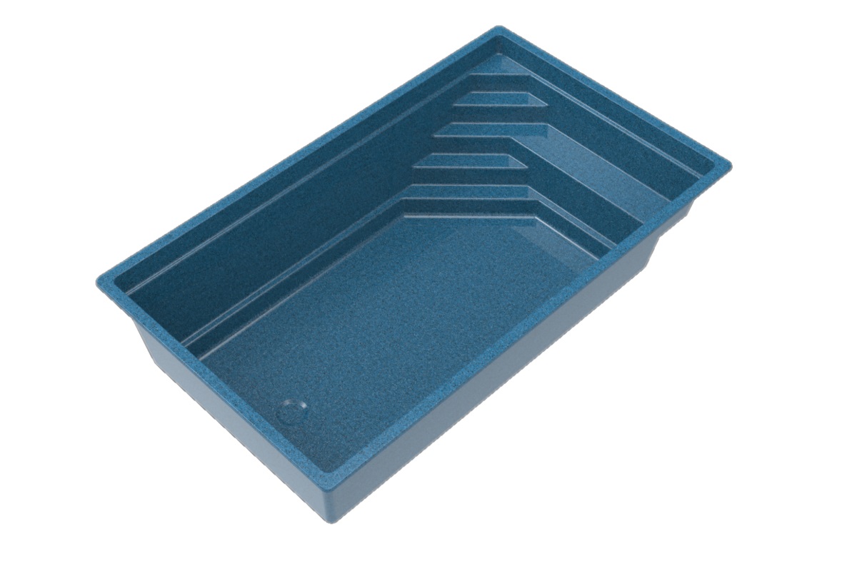 Nivovas Fertigbecken Türkis Nivovas Fertigbecken Türkis