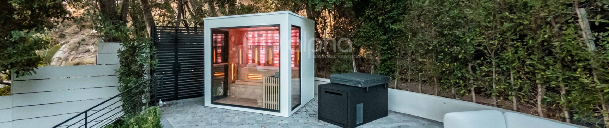 Teaser Alpha Aussensauna Teaser Alpha Aussensauna