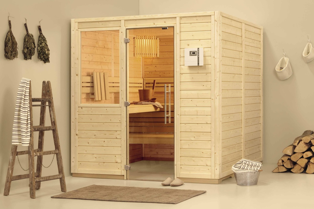 VILIV Massivholz-Sauna Klassik 001 VILIV Massivholz-Sauna Klassik 001