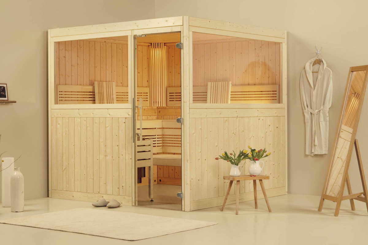 VILIV Massivholzsauna KOMFORT 002 VILIV Massivholzsauna KOMFORT 002