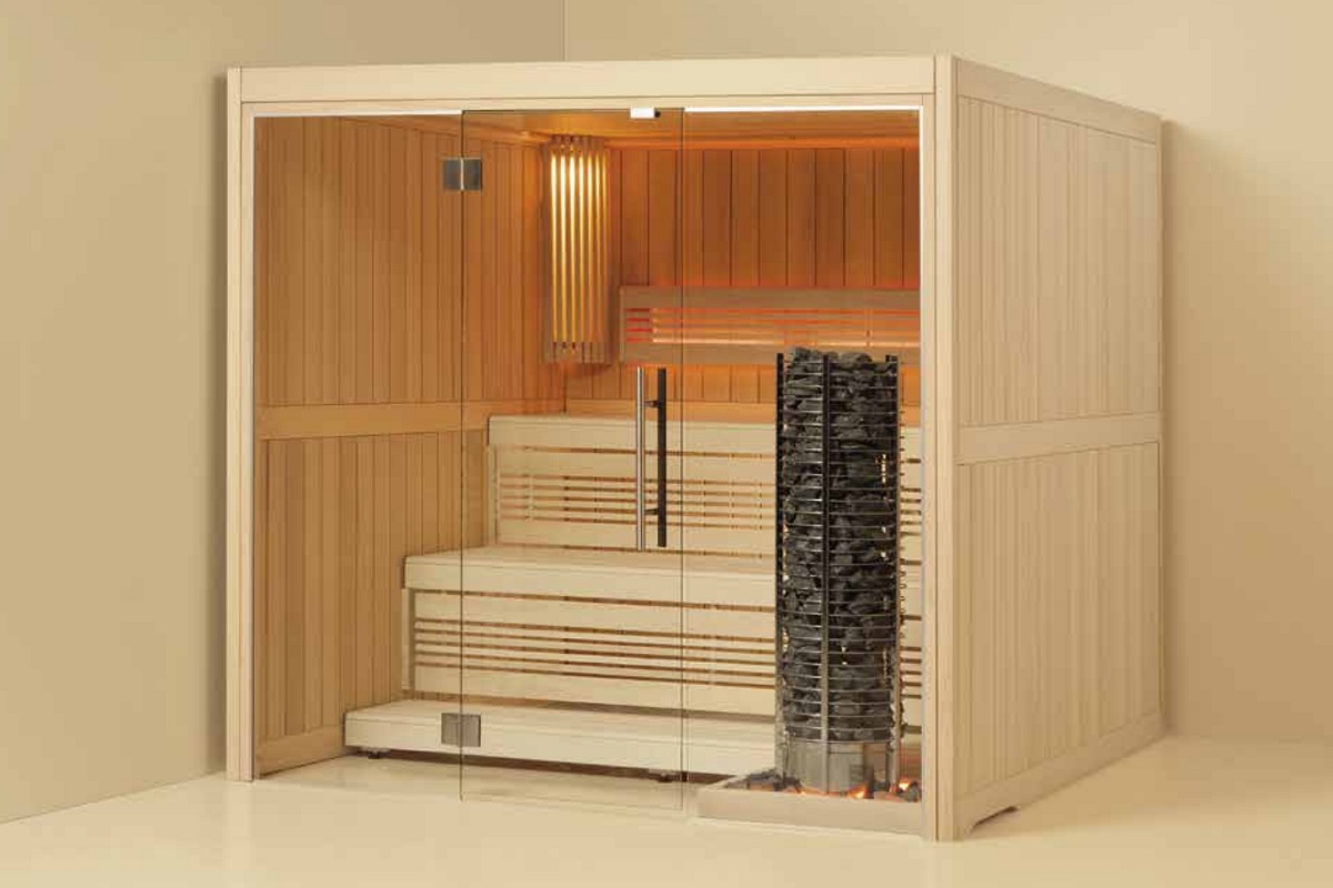 VILIV Massivholzsauna KOMFORT PLUS 002 VILIV Massivholzsauna KOMFORT PLUS 002