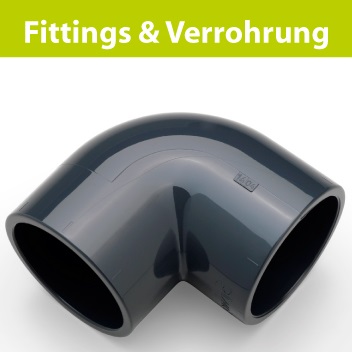 Fittings und Verrohrungsmaterial